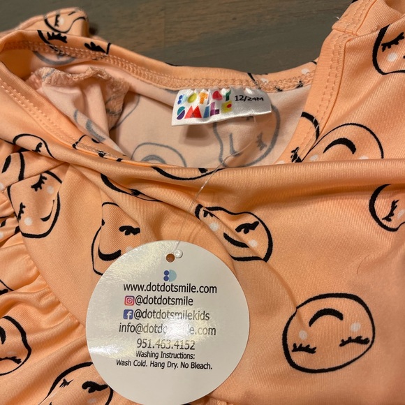 😌 NEW! • Dot Dot Smile Dress | 12-24 months - Picture 3 of 5